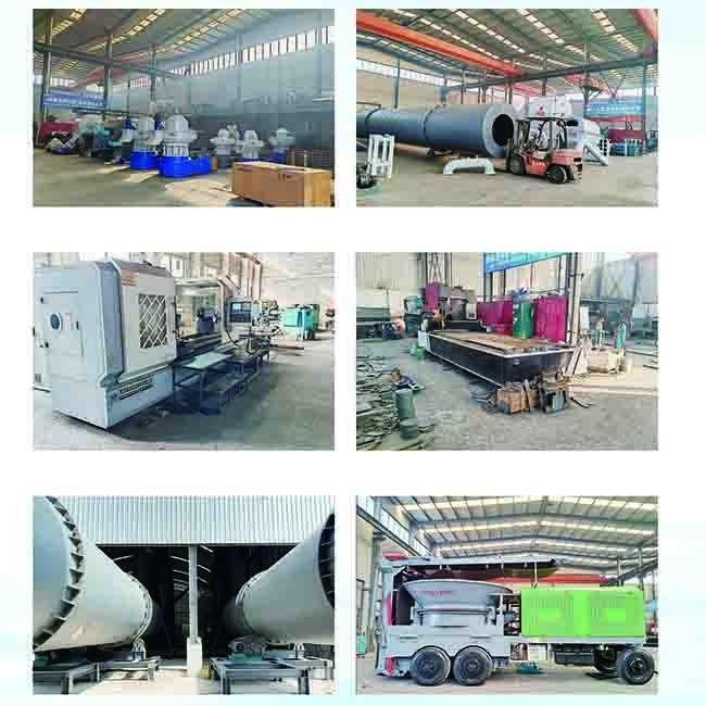 1-2 Ton / H Biyokütle Pellet Üretim hattı 2-12mm 1.1-1.3 T / M3